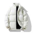 Winter Parka Men Brown Thick Warm Jackets Big Size Oversize Cotton Padded Windbreaker Outwear Waterproof Loose Coats