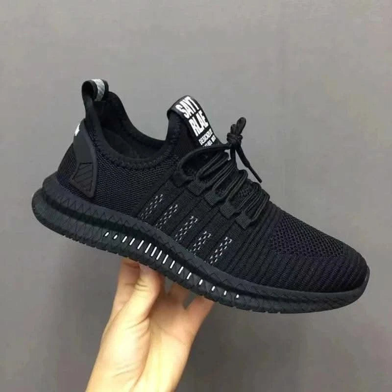 2024 Autumn New Trendy Men's Shoes Mesh casual non slip sneakers Fashion breathable male footwear Outdoor comfortable light shoe - M & M Global