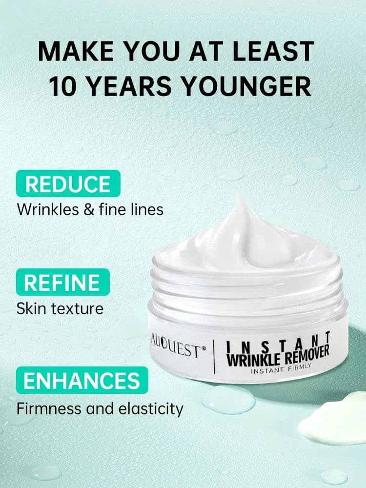 AUQUEST 5 Seconds Instant Anti Wrinkle Face Cream Peptide Anti Aging Lifting Firming Nourish Facial Cream Skin Care - M & M Global