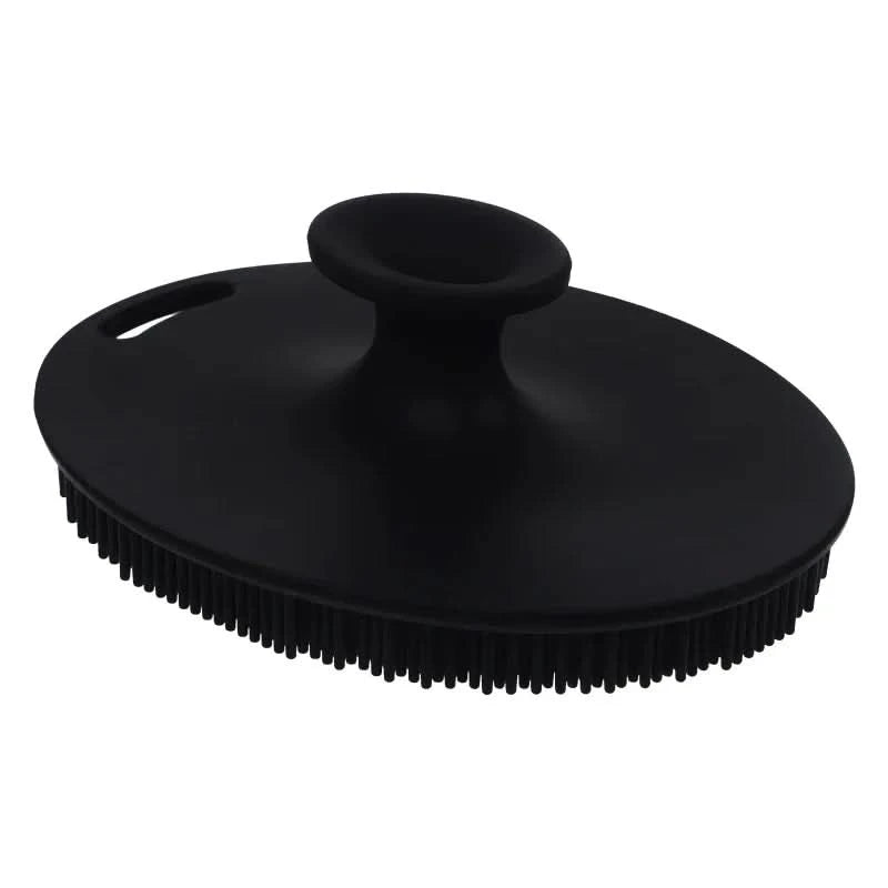 Soft Silicone Exfoliating Brush Cleanser Manual Body Cleansing Body Care Scrubber Shower Gentle Massage Silicone Face Bath Brush - M & M Global