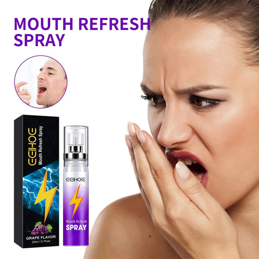 Fresh Oral Spray Clean Oral Prevent Bad Breath Leave Fragrance For A Long Time Portable Oral Spray Suitable For Both Men & Women - M & M Global