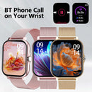 Smart watch wireless calling/dial Sport mode calling reminder and rejection fitness monitoring for iPhone/Andriod - M & M Global
