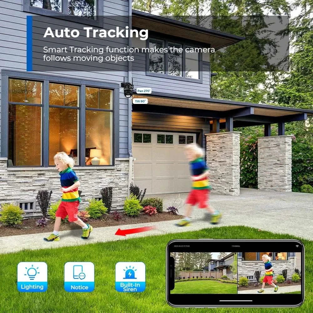 ANBIUX Smart Security Camera - M & M Global