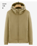 Men's Warm Jacket, Sports Hooded Sweatshirt, Oligon Fabric Coat, High-quality Design, Warm Coat with Fashionable Hood 2025 New