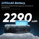 Insta360 X4 - 8K Waterproof 360 Action Camera, 4K Wide-Angle Video, Invisible Selfie Stick,  135 Min Last，Removable Lens Guards, - M & M Global
