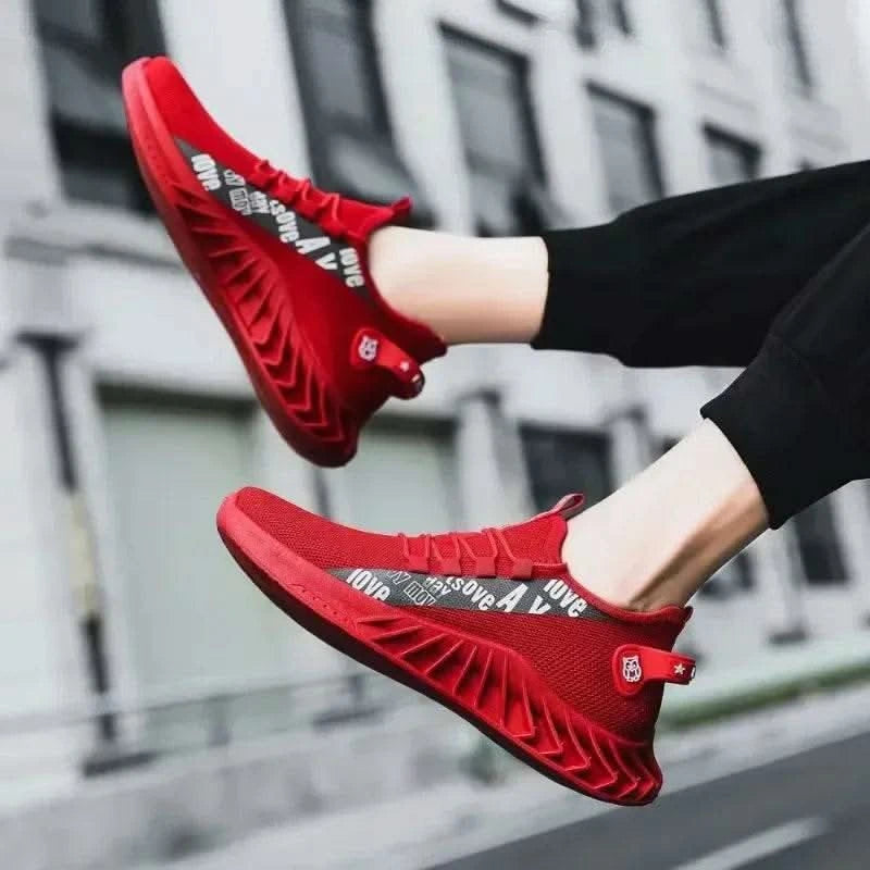 2025 Lightweight Men's Running Shoes - Breathable Gym Sneakers for Teens, All-Purpose Training & Walking Shoes with Mesh Comfort - M & M Global