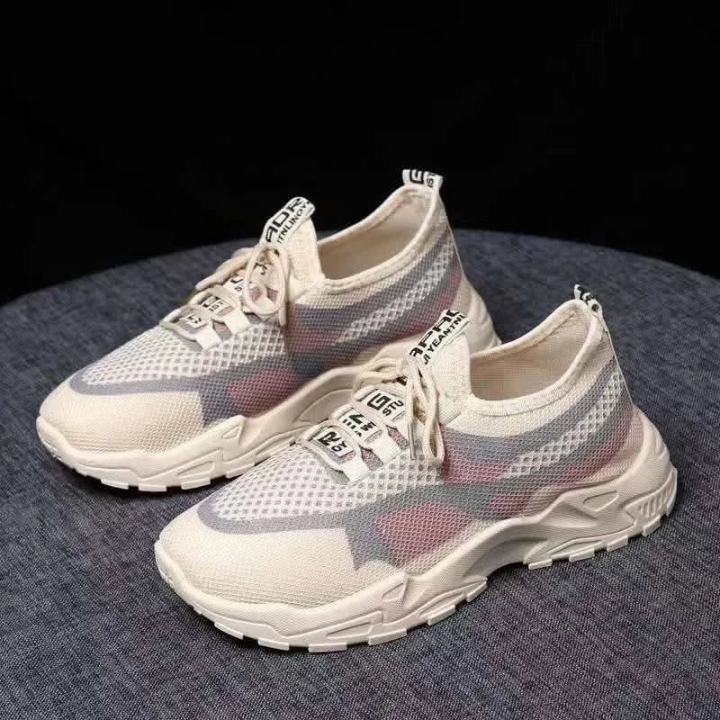 2025 Sneakers Women Platform Flat Shoes Woman Shoes Green Casual Trainers Ladies Chunky Sneakers Women Shoes - M & M Global