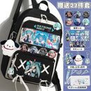 Miku Future School Backpack for Girls 2025 New Fashion Print Youth Pain Bag Large Capacity Backpack for School - M & M Global