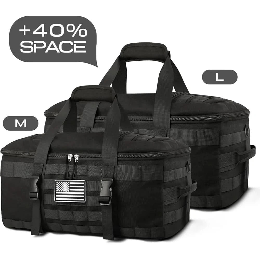 Large Tactical Duffle Bag 3 in 1 Gym Bag with Shoe Compartment Waterproof Multifunctional Travel Backpack with Wet Pocket and - M & M Global
