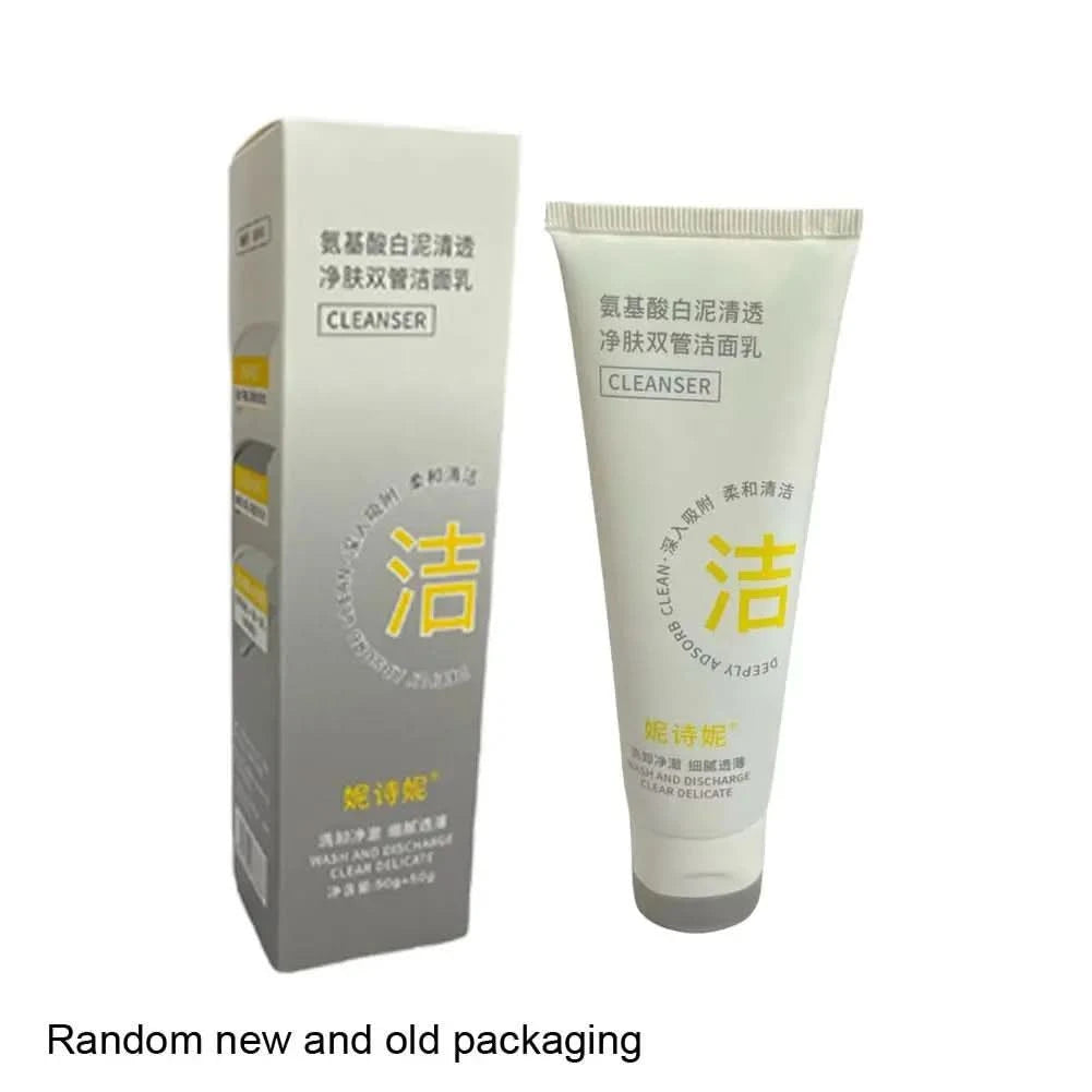 Salicylic Acid Facial Cleanser Amino Acid Face Wash Foam Face Cleanser Moisturizing Facial Cleansing Skin Care Product 100g/150g - M & M Global