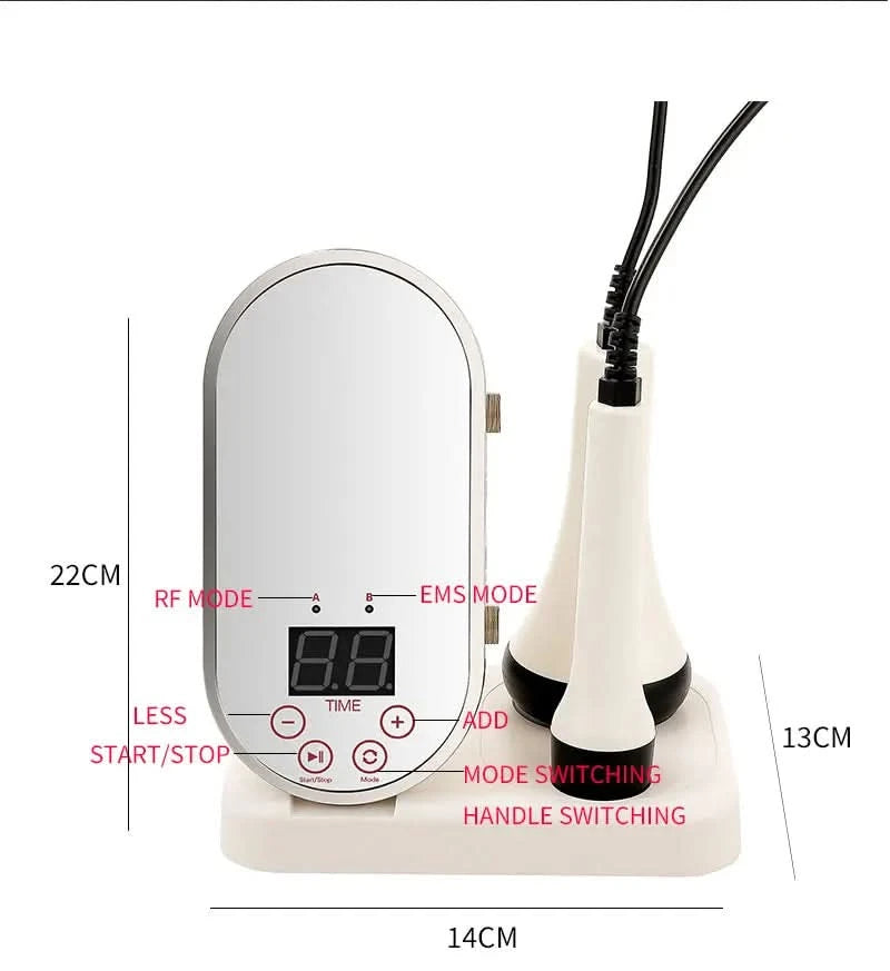 EMS Facial Body Radio Frequency Machine Skin Tightening Face Lifting RF Beauty Device Professional Home RF Skin Care Anti Aging - M & M Global