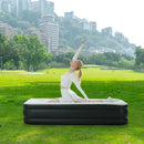 JHK Queen Twin Size Air Mattress Blow Up Double Height Non-Slip Bottom Weight Capacity 660 lbs Air Bed for Bed Home or Camping