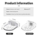 Punch-Free Security Surveillance Camera Stand New Traceless Wall-Mounted Bracket Home Self-Adhesive Drill-free Fixer 1pcs - M & M Global
