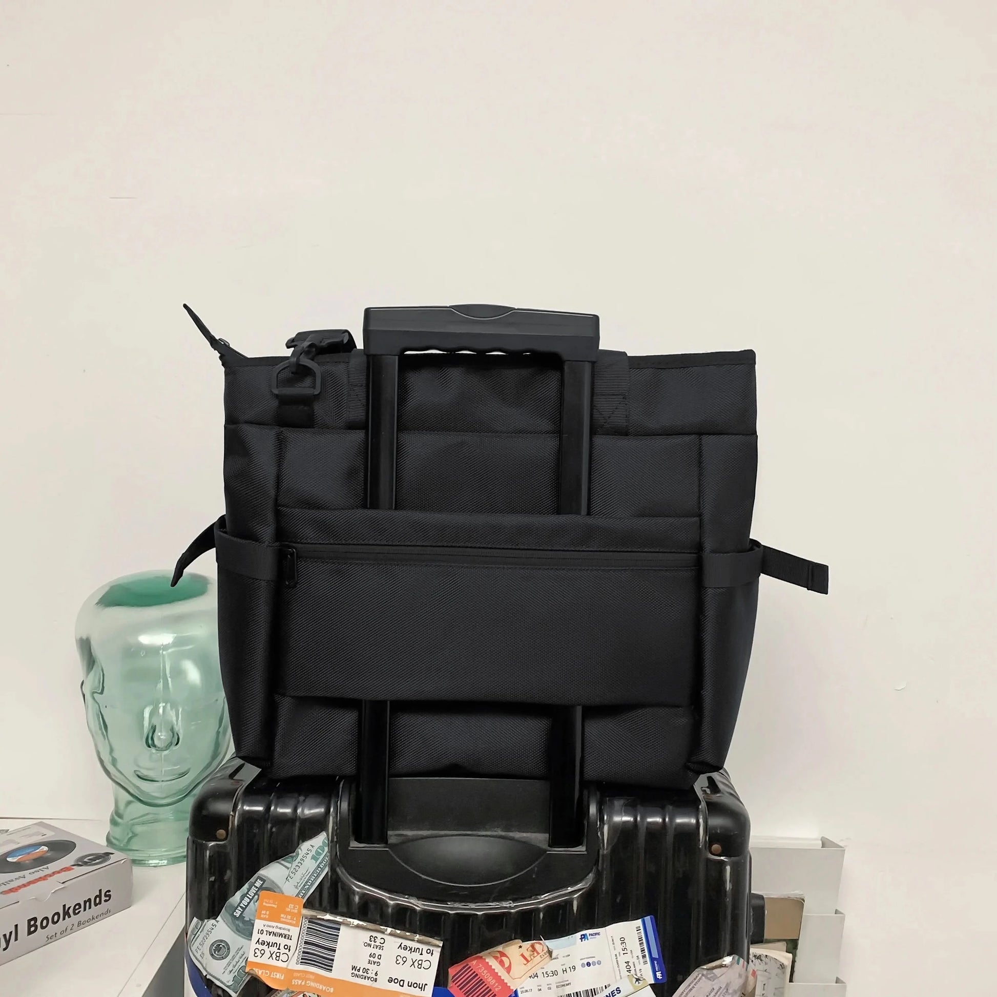 Japanese tooling style ballistic nylon tote bag men's shoulder commuter messenger bag large capacity computer handbag briefcase - M & M Global