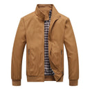 Spring Autumn Casual Solid Fashion Slim Bomber Jacket Men Overcoat New Arrival Baseball Jackets Men's Jacket 2025