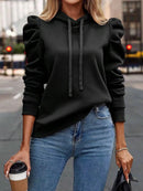 New Autumn Gothic Style Casual Long-Sleeved Hooded Short Sweater Jacket Women Fashion Zipper Sports Hoodies Y2K Sweatshirt