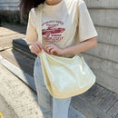 Women Shoulder Bag Large Canvas Crossbody Bags For Women Fashion Korean Female Student School Bag Chic Messenger Bag Handbags - M & M Global