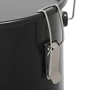 6 Gallon Fryer Grease Bucket Oil Disposal Oil Bucket with Lid and Filter Bag - M & M Global