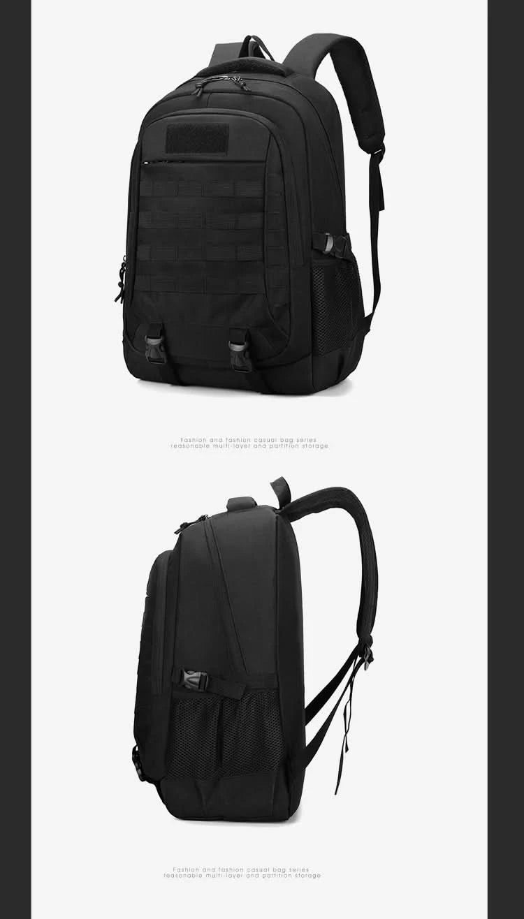 New cross-border outdoor tactical bag, large-capacity backpack, multi-functional leisure travel mountaineering bag, camouflage d - M & M Global