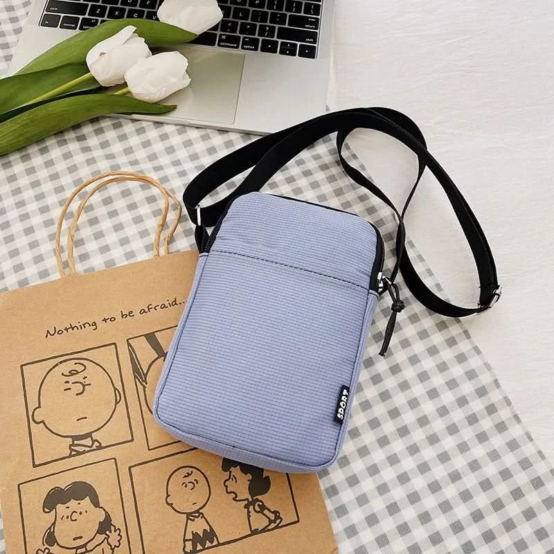 New Fashion Mobile Phone Bag Women's Messenger Bag All-match Mini Small Crossbody Bag Hanging Neck Coin Purse Vertical Handbag - M & M Global