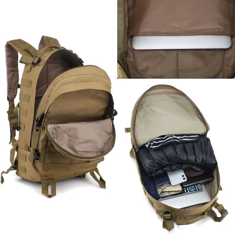 50L 3D Outdoor Sport Tactical Backpack Waterproof Hunting climbing Backpack Camping Hiking Trekking Rucksack Travel Bag Pack - M & M Global