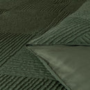 solid striped check Comforter set, soft microfiber, lightweight and breathable, easy to care for - bedding set for all seasons