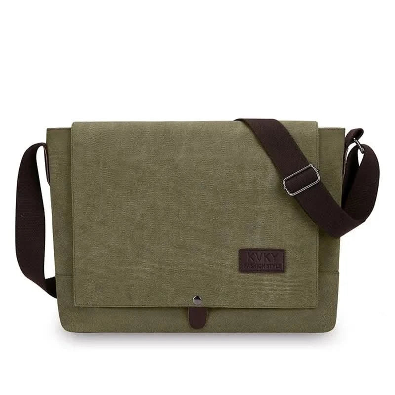 Men's multi-functional shoulder bag, leisure large capacity business travel bag, fashionable storage sling bag - M & M Global