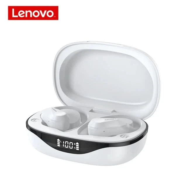 Lenovo LP75 Sports Wireless Earphones with Mics,Button Control, LED Power Display,Hifi Stereo Sound Bluetooth 5.3 TWS Headphones - M & M Global