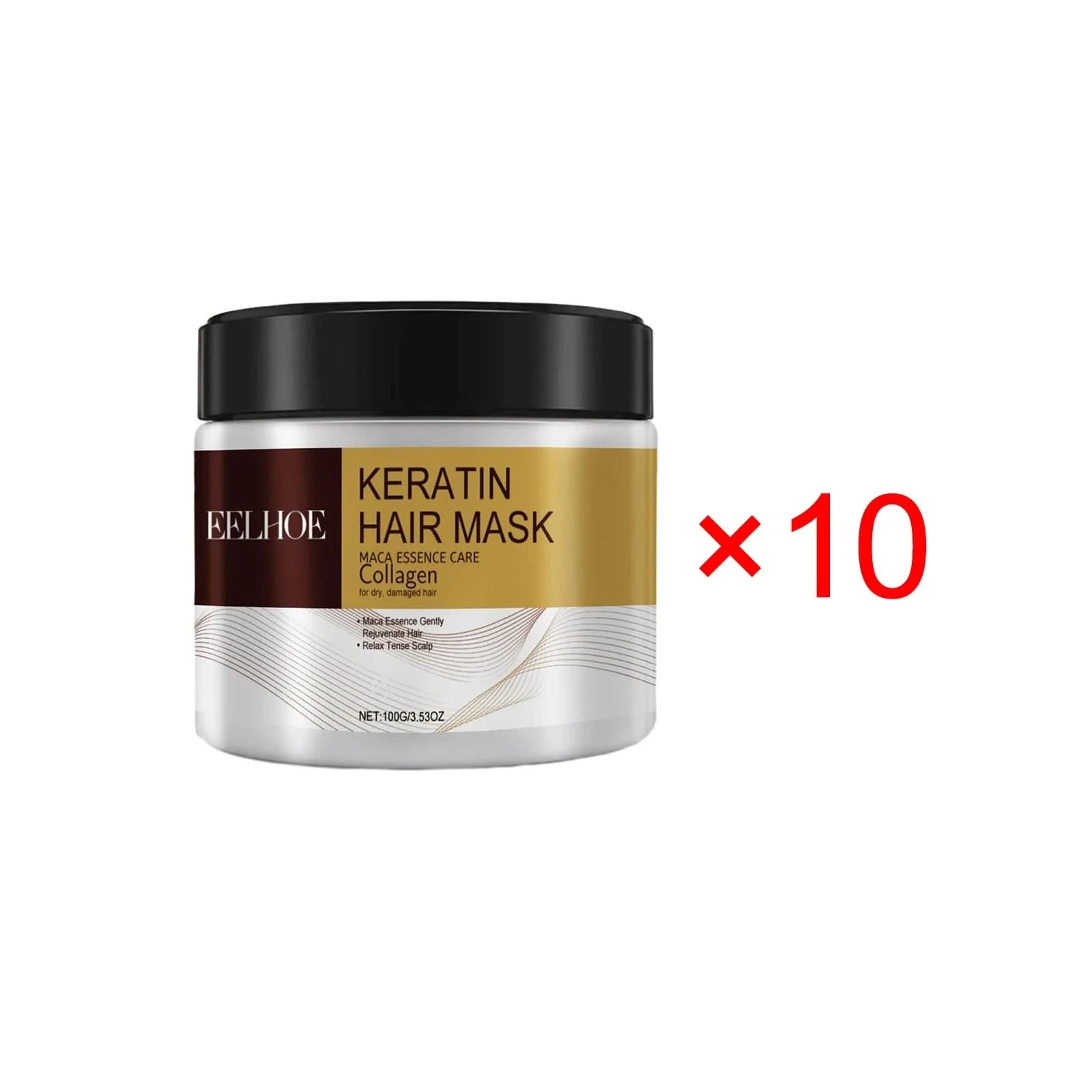 Hair Mask Deeply Moisturizes Hair, Improves Hair Quality, Quickly Repairs Damaged Hair And Prevents Split Ends And Hair Loss - M & M Global