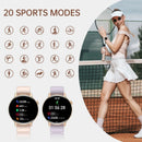Women's Compatible For IPhone And Android Phones, Health Tracker/MessageReview/ Assistant/ Multi-Sport Mode/Music Playing