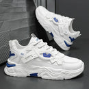 Student height increasing shoes four season new thick sole men's casual sports shoes soft sole comfortable outdoor running shoes - M & M Global