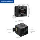 Mini Camera, samall Camera 1080P, Nanny Cam Full HD with Night Vision Motion Activation for Indoor Outdoor Covert Security - M & M Global