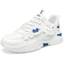 Student height increasing shoes four season new thick sole men's casual sports shoes soft sole comfortable outdoor running shoes - M & M Global