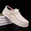 Men's Casual Shoes Lightweight Loafers Soft man Canvas Shoes Vulcanized Shoes for men Driving Flat Shoe Slip-on Outdoor Sneakers - M & M Global