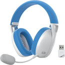 Redragon H848 Headset Bluetooth Wireless Gaming Lightweight 7.1 Surround Sound 40MM Drivers Detachable Microphone Multi Platform