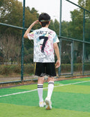 Children's Sports Suit Boy Girl yellow Fans Shirt Training Wear Games Rugby Football Shirt  Men Kids Child Sets Kit Uniform - M & M Global