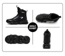 Fashionable breathable anti-smash and anti-puncture safety shoes