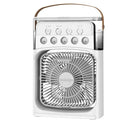 Portable 3 in 1 Mini AC Air Cooler Fan Humidifier with LED Light for Home Office Bedroom Camping Cooling - M & M Global