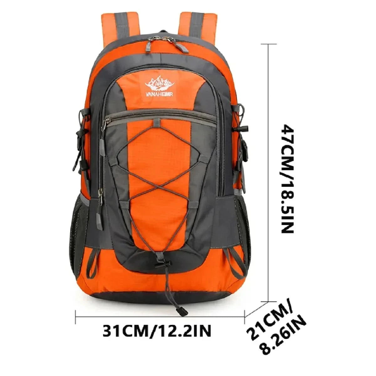 Waterproof hiking backpack, lightweight outdoor hiking bag, high-quality large capacity travel bag for hiking - M & M Global