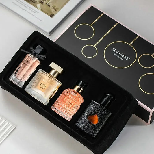 Original Women Perfume 105ml Gift Box Four Piece Set Fresh Lasting Fragrance Eau De Parfum Plant Floral Scent Fresh Духи Женские - M & M Global