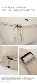 Bag Women 2025 New Korean Versatile Popular Saddle Bag Shoulder Bag Sports Commuter Crossbody Multi functional Backpack - M & M Global