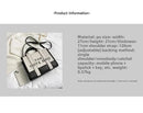 Hot Sale Of The Season New Women's PU Leather 3D Square Shoulder Bag Letter Tote Bag Color Block Fashionable Ladies Crossbody Ba - M & M Global