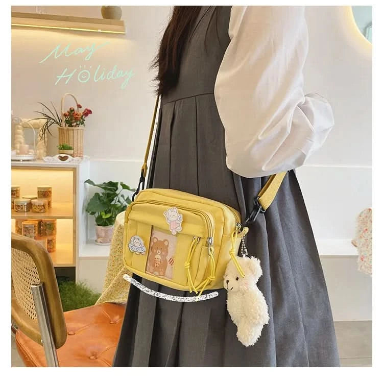New Kawaii Bag Girls New JK Transparent Bag Small Crossbody Bag For Women Purses and Handbags Shoulder Bag Itabag Bolso - M & M Global