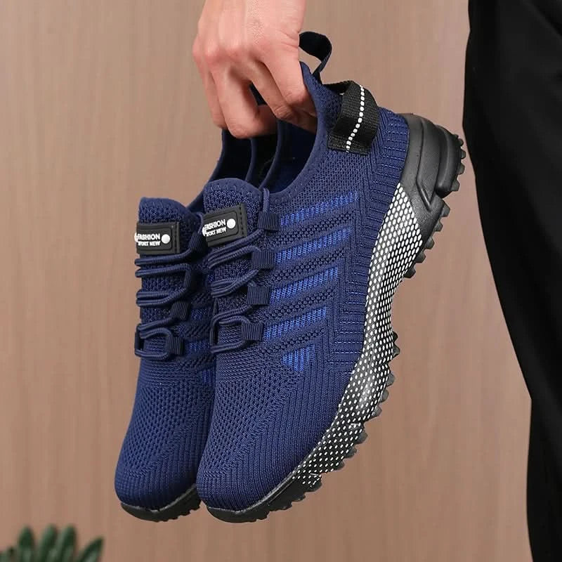 Hot Selling Men's Running Shoes Breathable Casual Non Slip Fashionable Trendy Outdoor Fitness Training Size 36-46 Sports Shoes - M & M Global
