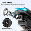 E99Pro Drone HD Professional 4k drone Dual Camera WIFI fpv Aircraft Quadcopte Obstacle Avoidance Aerial Photography Drone - M & M Global