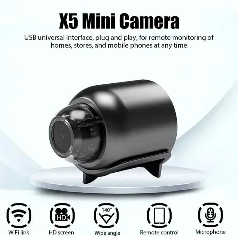 Xiaomi X5 Camera 1080P HD Wifi Wireless Night Vision Motion Detection Video Camera Home Security Camcorder Audio Video Recorder - M & M Global