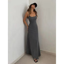 Summer Sexy Bodycon Long Dress Womens Y2k Clothes Sleeveless Sundress Evening Backless Dresses for Women Aesthetic 2024 - M & M Global