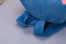 New Disney Plush Backpack Ins Japanese Blue Stitch Funny Cartoon Large-Capacity Student Backpack Kindergarten Bag Child Gift - M & M Global