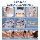 Wireless Neck Shoulder Massager 6D Heated Kneading Shiatsu Massage Shawl Cervical Back Massager for Electric Neck And Back - M & M Global