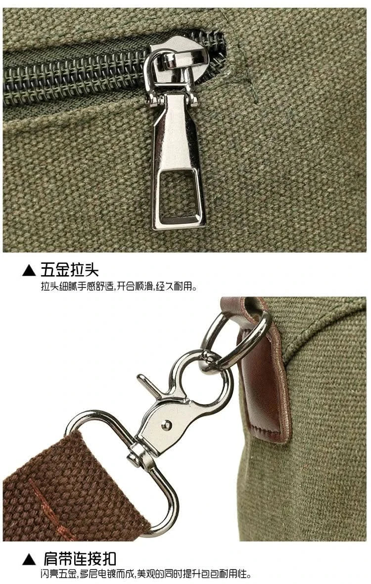 Crossbody bag, men's minimalist single-shoulder bag, women's outdoor travel commuting messenger bag, large capacity - M & M Global